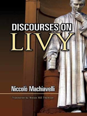 cover image of Discourses on Livy